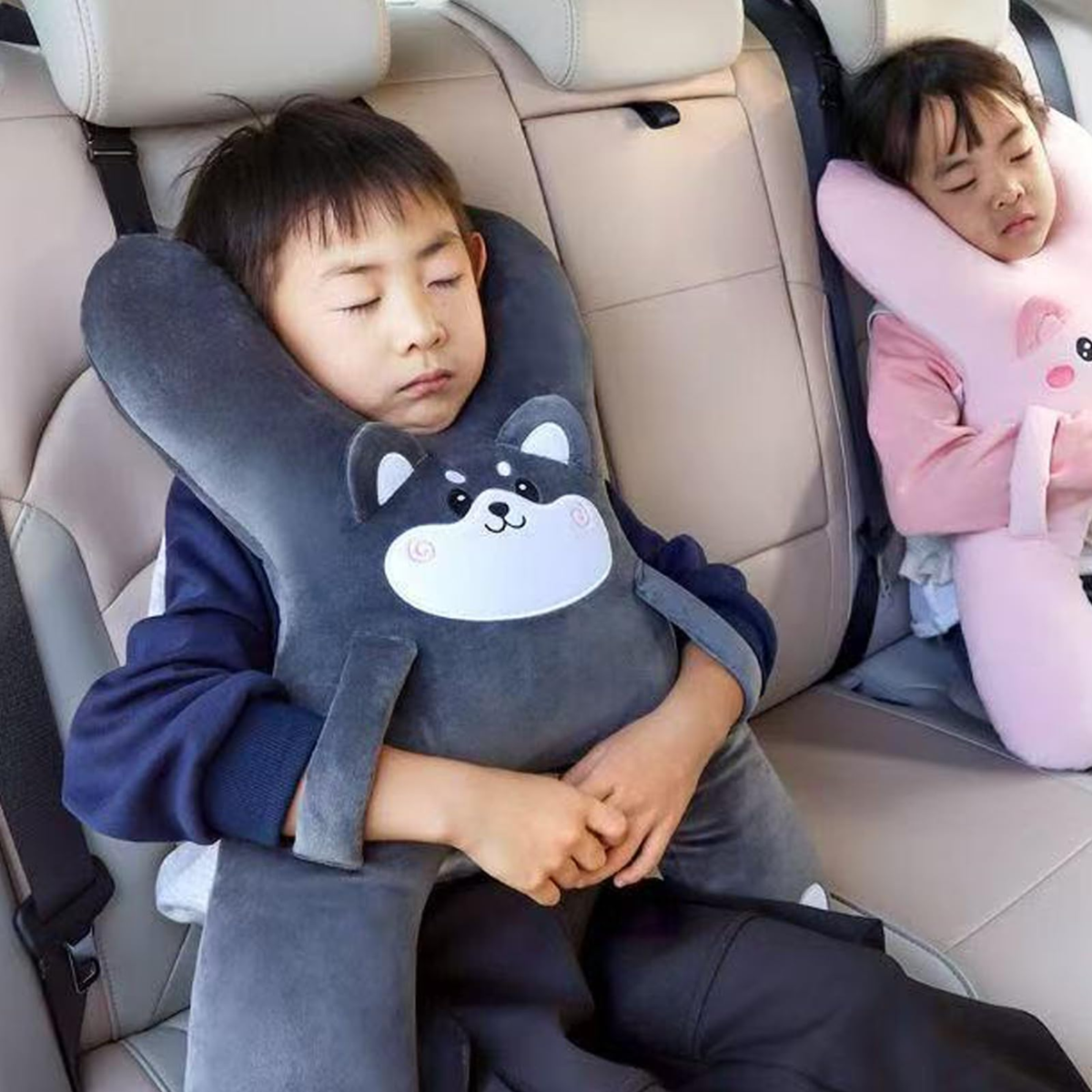 Kids' Seatbelt Pillow with Head Support