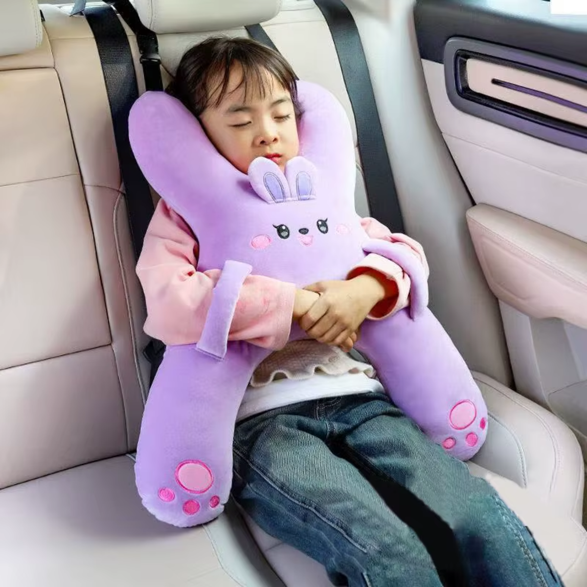 Kids' Seatbelt Pillow with Head Support