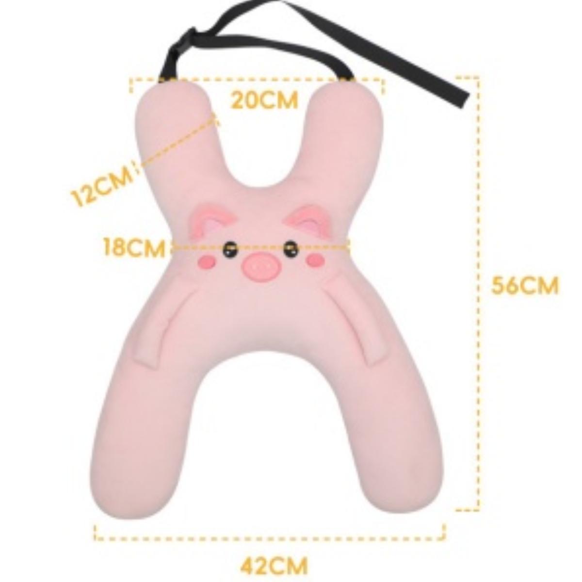 Kids' Seatbelt Pillow with Head Support